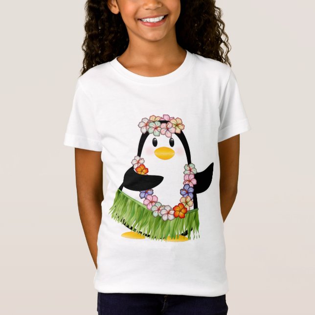Camiseta Pingüino tropical