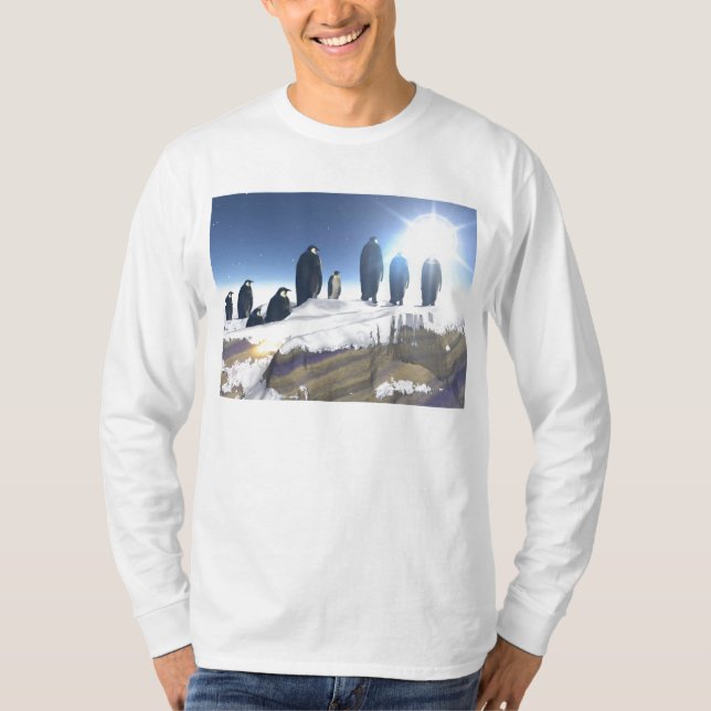 Camiseta pingüinos (Anverso)