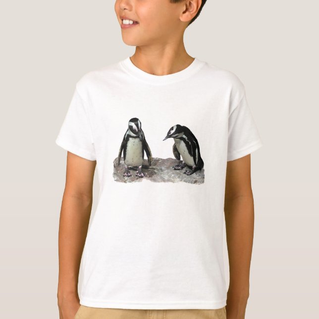Camiseta Pingüinos de los niños (Anverso)
