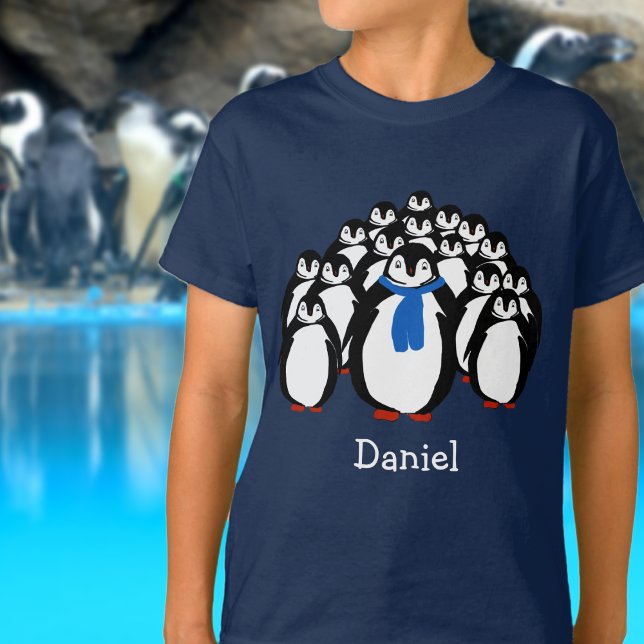 Camiseta Pingüinos de marcha personalizados (Subido por el creador)