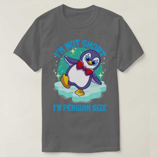 Camiseta Pingüinos De Tamaño Pingüino No Corto Im3 (Diseño del anverso)