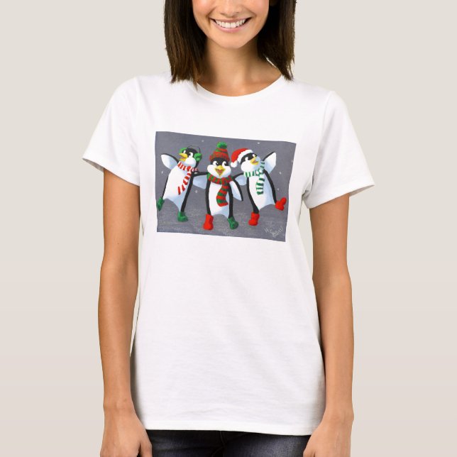 Camiseta Pingüinos del canto (Anverso)