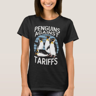 Camiseta Pingüinos divertidos contra las mujeres del Día de