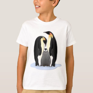 Camiseta Pingüinos Emperadores Anidando