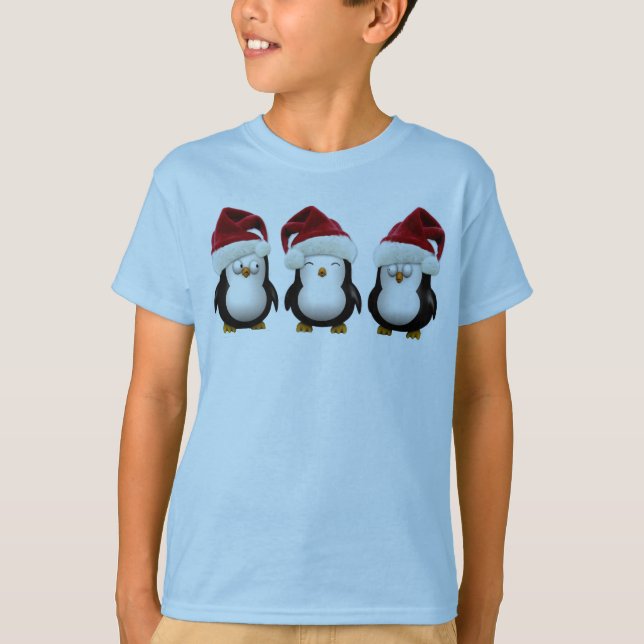 Camiseta Pingüinos felices (Anverso)