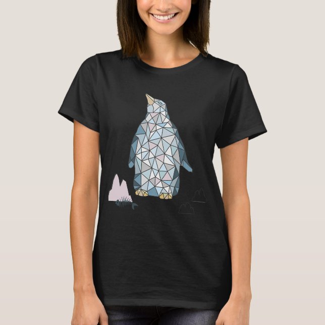 Camiseta Pingüinos lindos (Anverso)