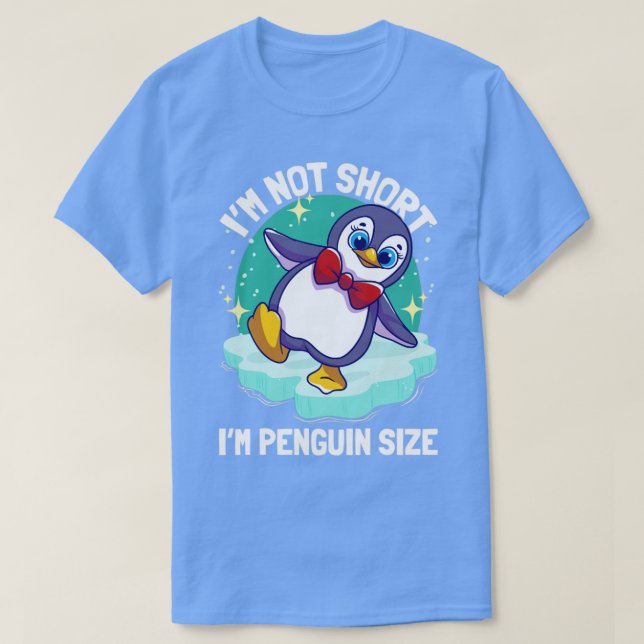 Camiseta Pingüinos No Corto Im Pingüino Tamaño1 (Diseño del anverso)