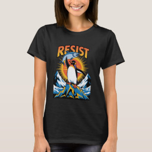 Camiseta Pingüinos protestan contra las tarifas Arancelaria