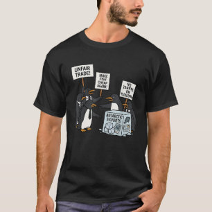 Camiseta Pingüinos protestan contra las tarifas del diverti