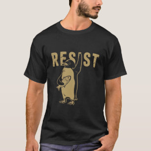 Camiseta Pingüinos Resistentes Pingüinos Protestan Contra A