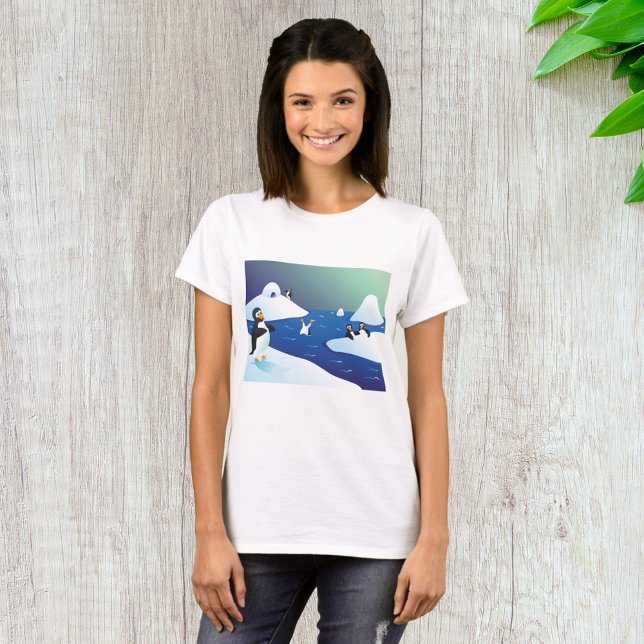 Camiseta Pingüinos Y Hielo (Subido por el creador)