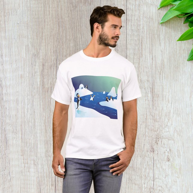Camiseta Pingüinos Y Hielo (Subido por el creador)