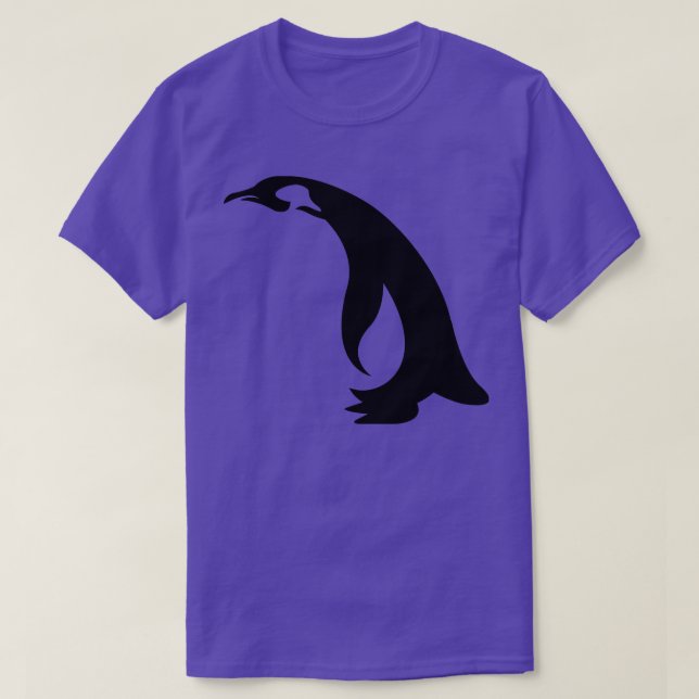 Camiseta pingüinos zoológicos (Diseño del anverso)