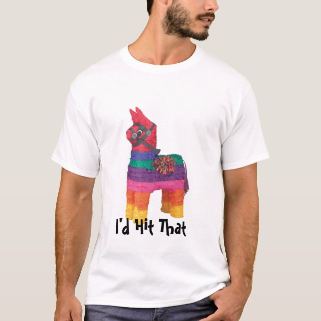 Camiseta piniata (golpearía eso) (Anverso)