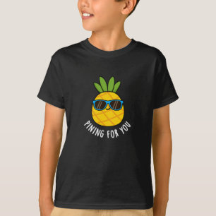 Camiseta Pining For You Funny Pineapple Pun Dark BG