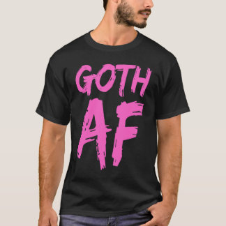 Camiseta Pink and Black Goth Pastel Graphic