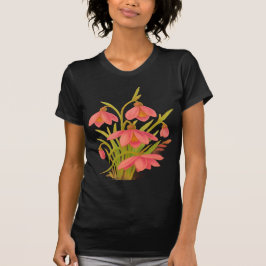 Camiseta Pink and Green Floral T-shirt