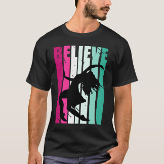 Camiseta Pink And Green Motivational Girls Dance Believe Cu