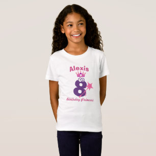 Camiseta Pink and Purple crean su propio cumpleaños Persona