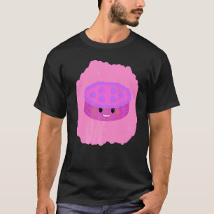 Camiseta Pink And Purple Cute Heart Sprinkles Cake Fun Grap