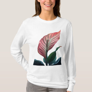 Camiseta pink anthurium