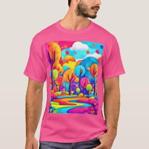 Camiseta Pink Beach Sky