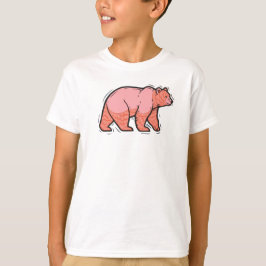 Camiseta Pink Bear Pop Art
