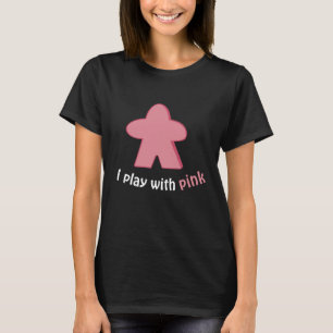 Camiseta Pink Board Game Player Meple