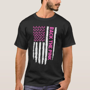 Camiseta Pink Breast Awareness Flag Pink Ri