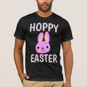 CAMISETA PINK BUNNY HOPPY EASTER KIDS T-SHIRS