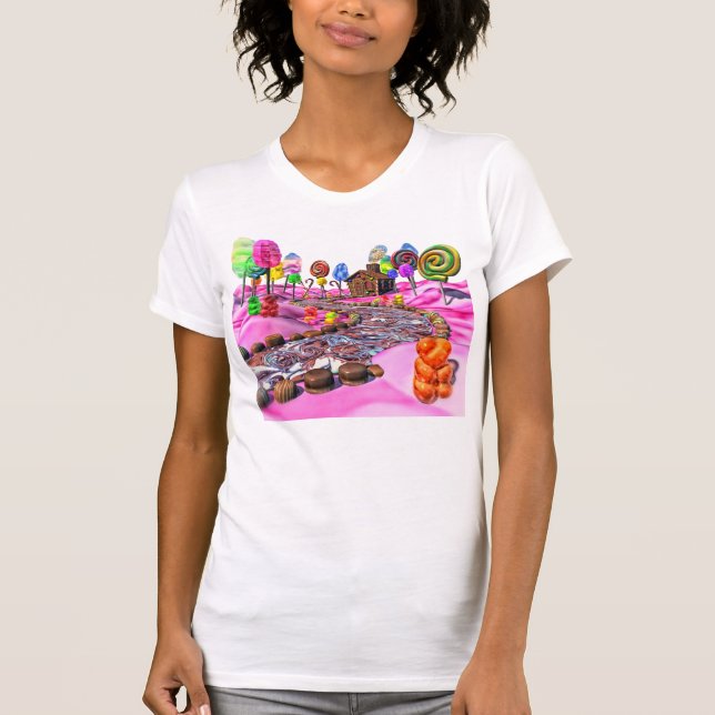 Camiseta Pink Candyland (Anverso)