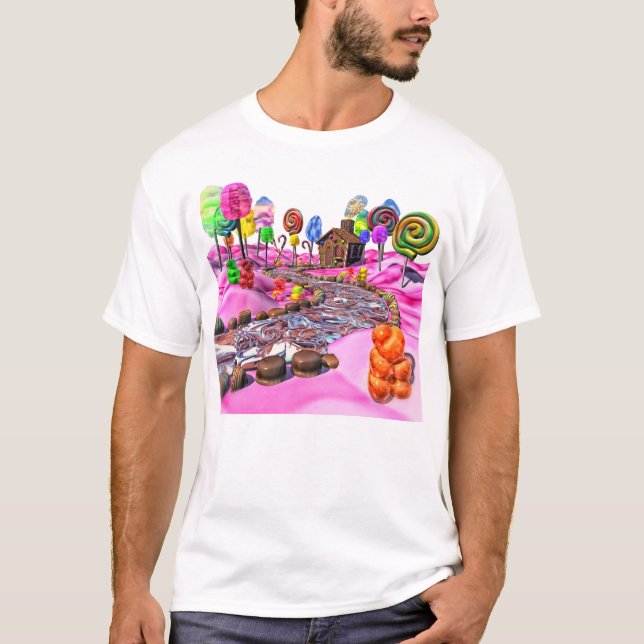 Camiseta Pink Candyland (Anverso)