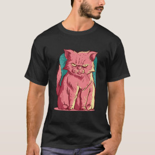 Camiseta Pink Cat - Grumpy Kitty