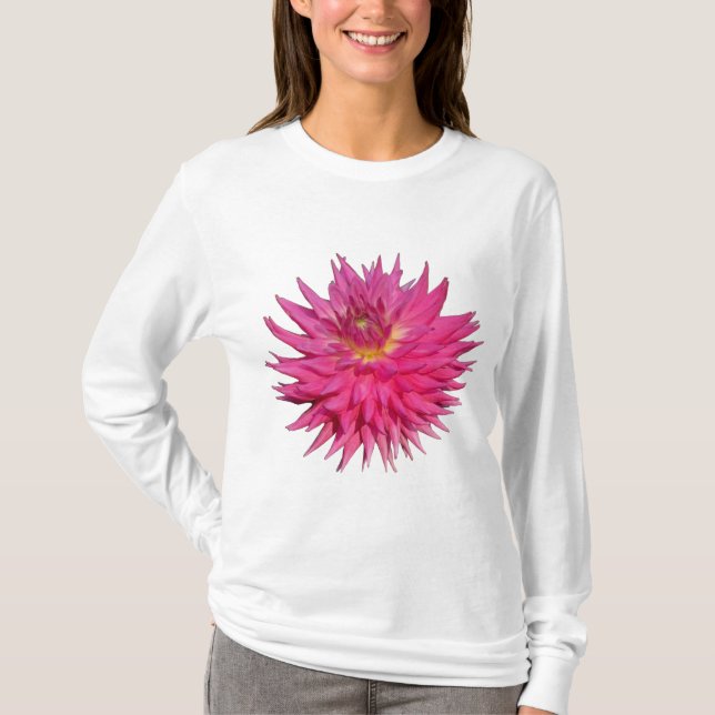 Camiseta Pink Dahlia (Anverso)