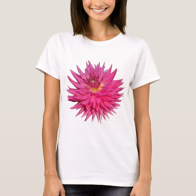 Camiseta Pink Dahlia (Anverso)