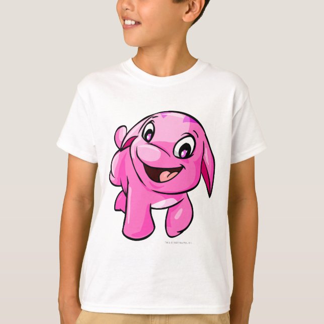 Camiseta Pink de Poogle (Anverso)