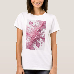 Camiseta PINK DIAMONDS AND GLITTER Arte Portátil Atractivo 
