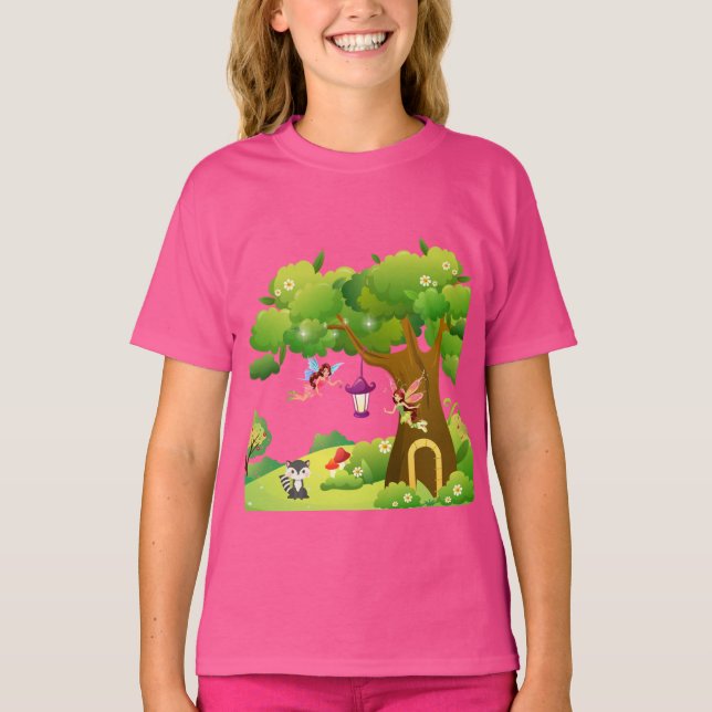 Camiseta Pink Fairytopia (Anverso)