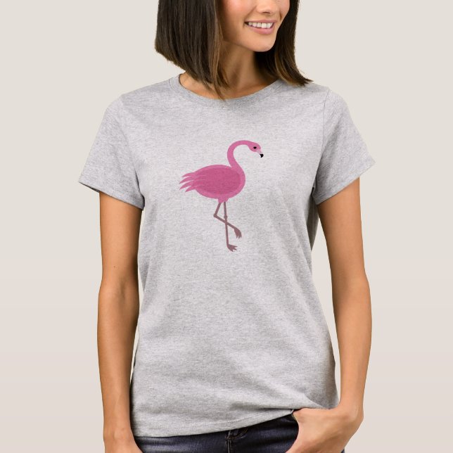 Camiseta Pink Flamingo | T-shirt (Anverso)