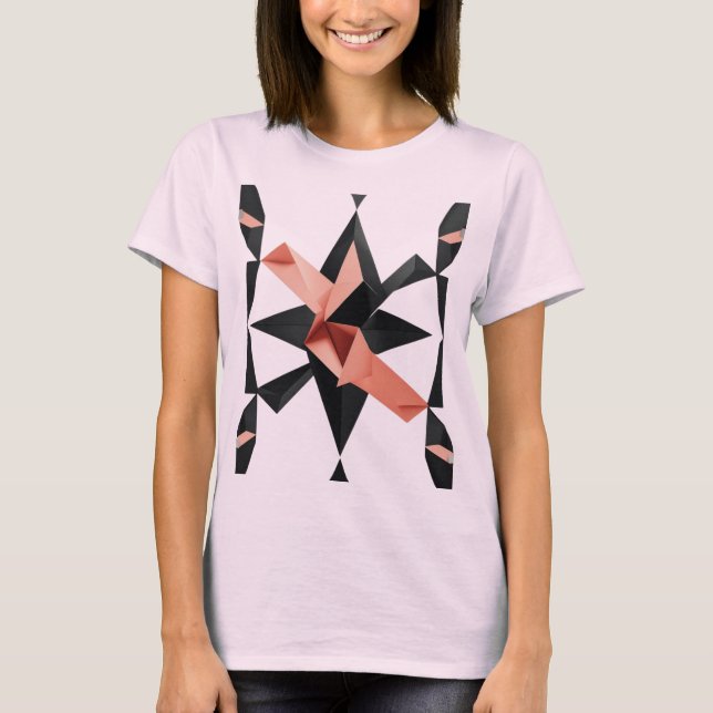Camiseta Pink Fold Fusion (Anverso)