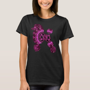 Camiseta Pink Fractal Poodle