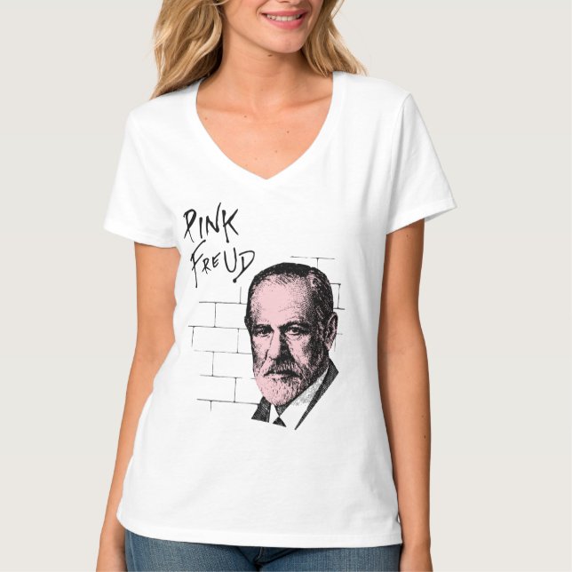 Camiseta Pink Freud Sigmund Freud (Anverso)