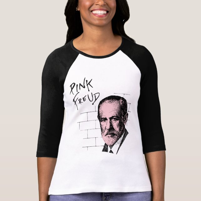 Camiseta Pink Freud Sigmund Freud (Anverso)