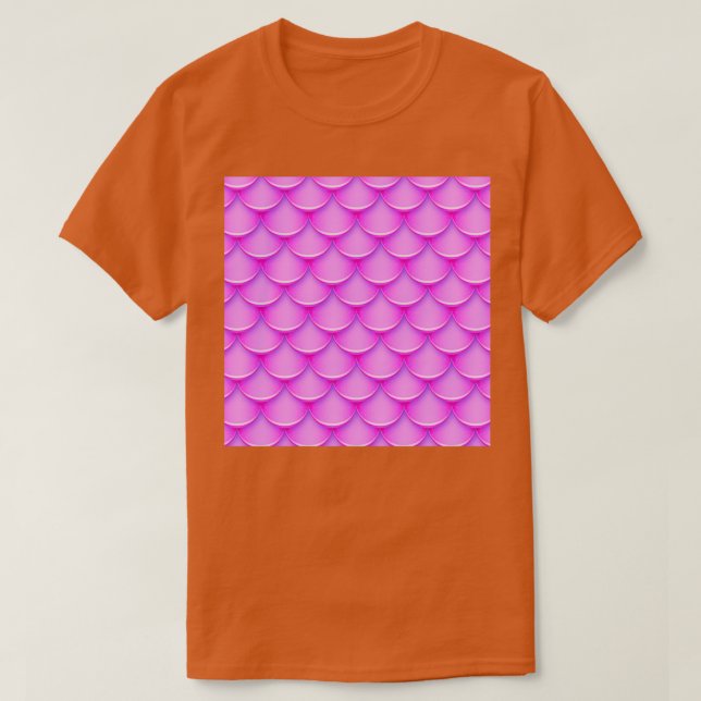 Camiseta Pink Holographic Mermaid Tail (Diseño del anverso)