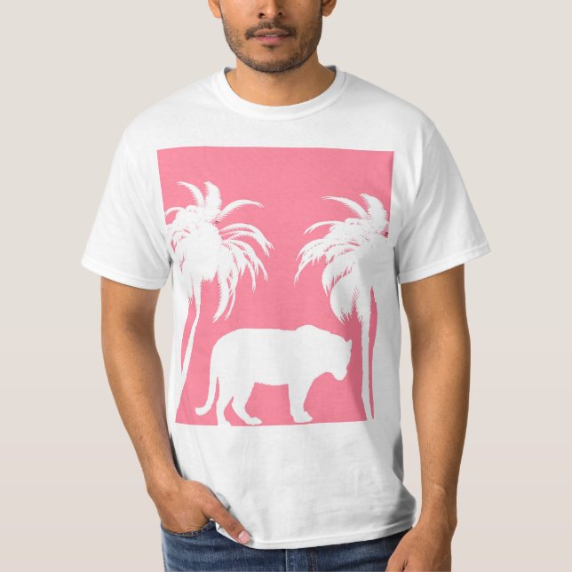 Camiseta Pink jungle (Anverso)
