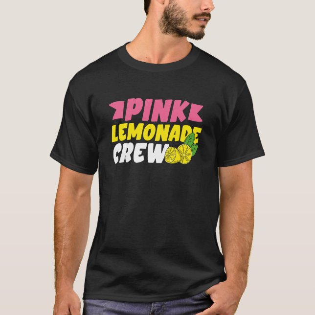 Camiseta Pink Lemonade Crew Lemon Juice Boss  18 (Anverso)