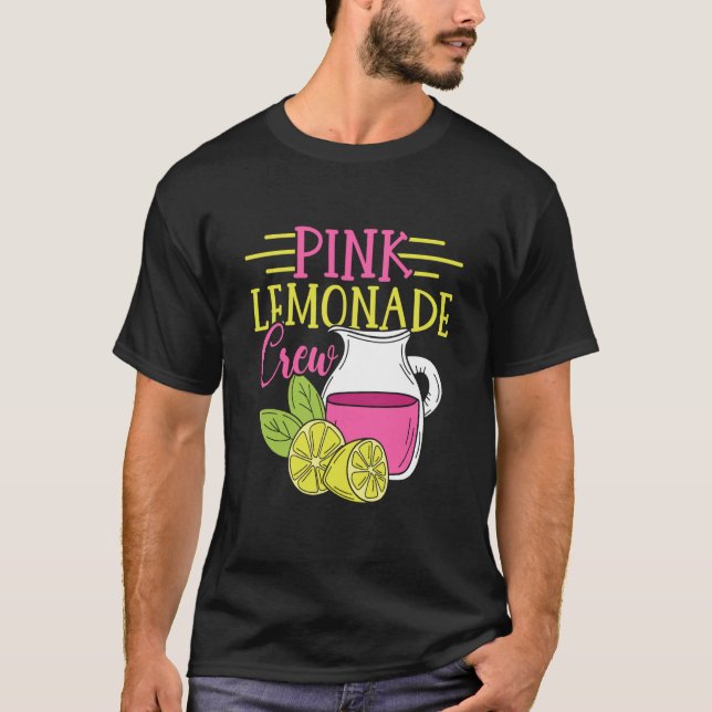 Camiseta Pink Lemonade Crew Lemon Juice Boss  3 (Anverso)