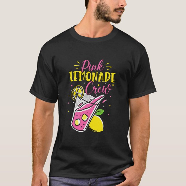Camiseta Pink Lemonade Crew Lemon Juice Boss  5 (Anverso)