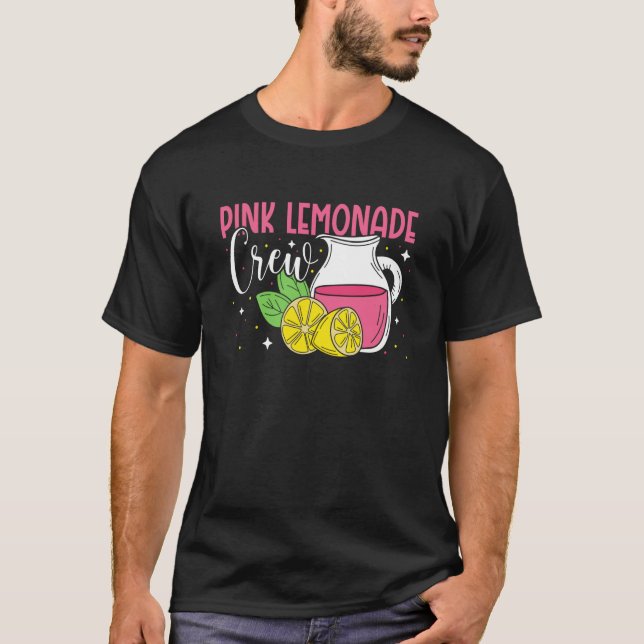 Camiseta Pink Lemonade Crew Lemon Juice Boss  6 (Anverso)