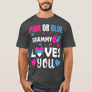 Camiseta Pink o Blue Grammy ama a su bebé Género Revelación